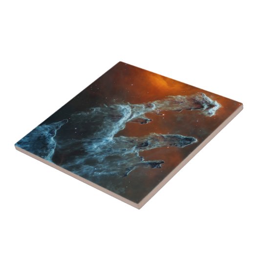 Midden-infrarood de pijlers van de schepping. tegeltje (Zijkant)