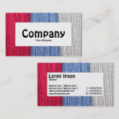 Midden label - donkere thread (Voorkant / Achterkant)