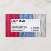 Midden label - donkere thread (Achterkant)