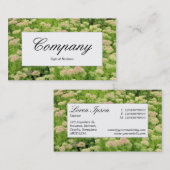 Midden-label - Sedum (najaargang) Visitekaartje (Voorkant / Achterkant)