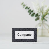 Midden-label - Wooly tapijt Visitekaartje (Staand voorkant)