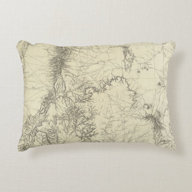 Midden-Nieuw-Mexico 2 Accent Kussen (Voorkant)