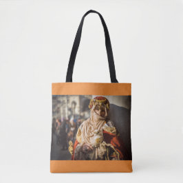 Midden-oostelijk carnavalmasker in Venetië Tote Bag