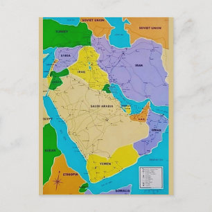 Midden-Oosten Ansichtkaart Briefkaart