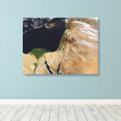 Midden-Oosten Canvas Afdruk (Insitu (Houten vloer))