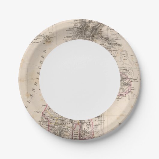 Midden-Oosten, Palestina Papieren Bordje (Voorkant)