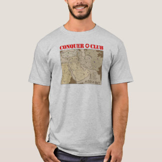 Midden-Oostenkaart T-shirt