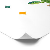 Midden-Oosterse architectuur Poster (Hoek)