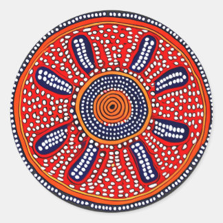 Midden Ronde Sticker