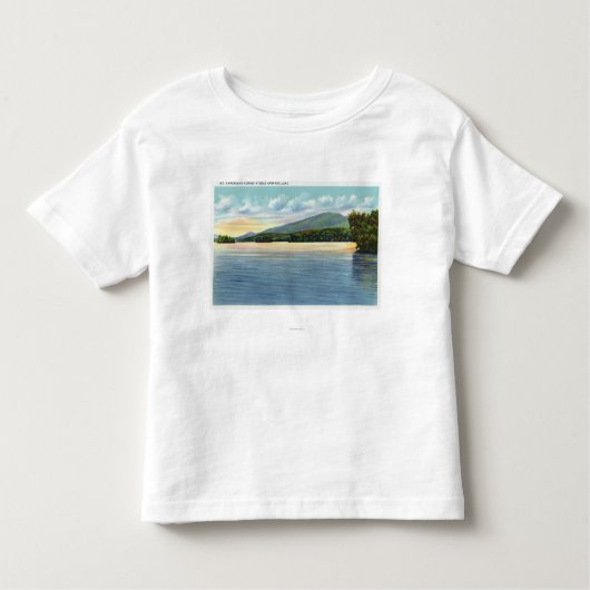 Midden-Saranac Uitzicht Mount Ampersand Kinder Shirts (Voorkant)
