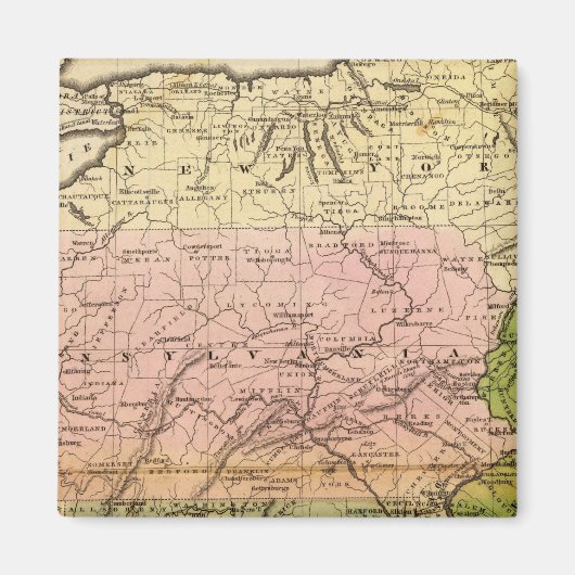 Midden-Staten Magneet (Voorkant)