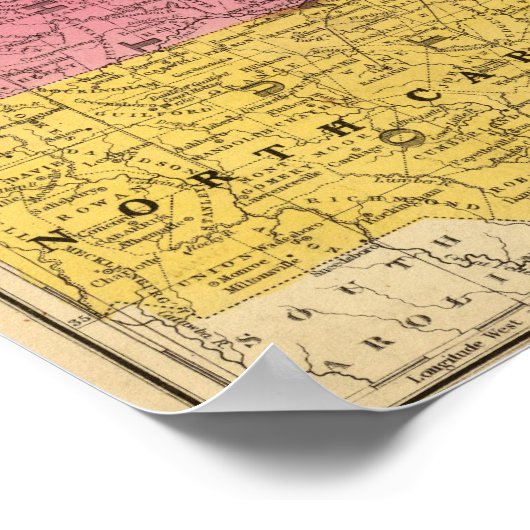 Midden-Staten, Verenigde Staten Poster (Hoek)