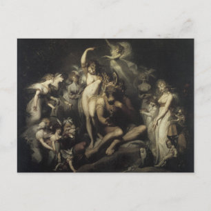  midden-Summers Night Dream Briefkaart