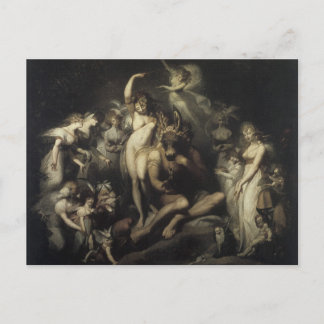  midden-Summers Night Dream Briefkaart