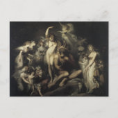  midden-Summers Night Dream Briefkaart (Voorkant)