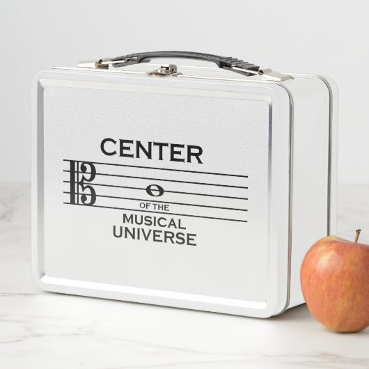 Midden van de Musical Universe Alto Clef Lunchbox (In situ)