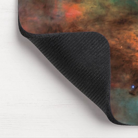 Midden van de Swan Nebula Muismat (Hoek)