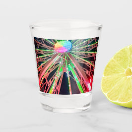 Midden, van het reuzenrad shot glas