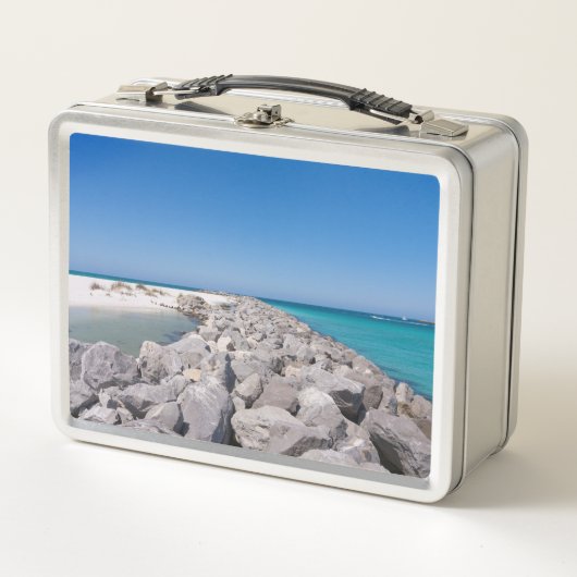 Midden van Shell Island Jetty Lunchbox (Voorkant)