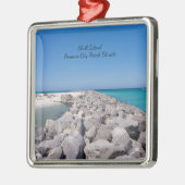 Midden van Shell Island Jetty Ornament Souvenir (Links)