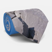 Midden van Shell Island Jetty Stropdas (Opgerold)