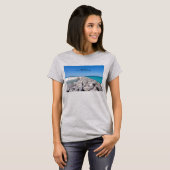 Midden van Shell Island Jetty T-shirt (Voorkant volledig)