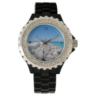 Midden van Shell Island Jetty Watch Horloge