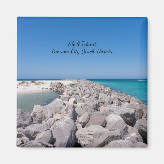 Midden van Shell Island steiger magneet (Voorkant)