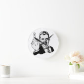 Midden-vingerklokontwerp Ronde Klok (Huis)