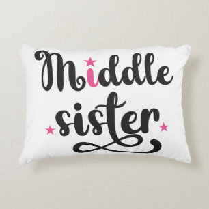 Midden zuster, Stars Accent Kussen