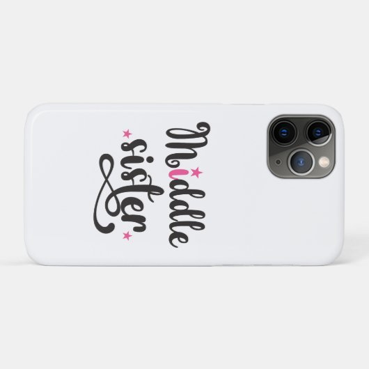 Midden zuster, Stars Case-Mate iPhone Case (Achterkant (horizontaal))