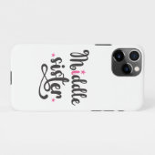 Midden zuster, Stars iPhone Hoesje (Achterkant horizontaal)