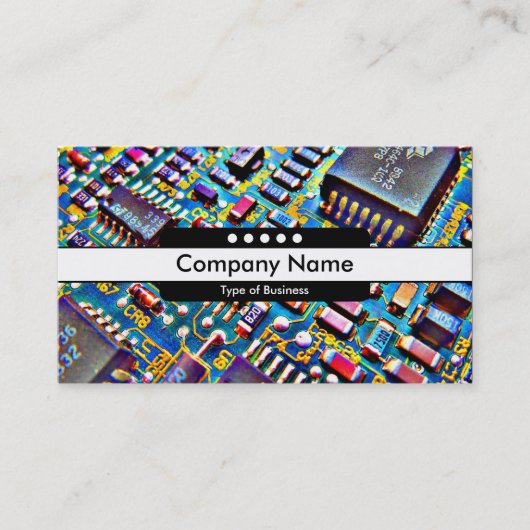 Middenband 5 Spots - Mooie circuits Visitekaartje (Voorkant)