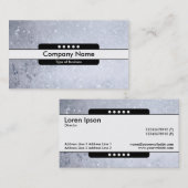 Middenband 5 Spots - Zeepbellen Visitekaartje (Voorkant / Achterkant)