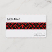 Middenband - Archimedes Pattern Visitekaartje (Achterkant)