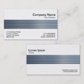 Middenband - Chrome buizen Visitekaartje (Voorkant / Achterkant)