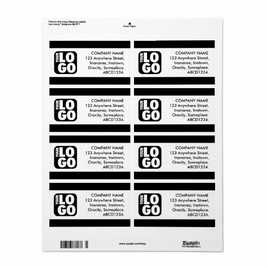 Middenband Etiket (Full Sheet)