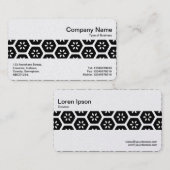 Middenband - Geometrisch Abstract (goud) Visitekaartje (Voorkant / Achterkant)