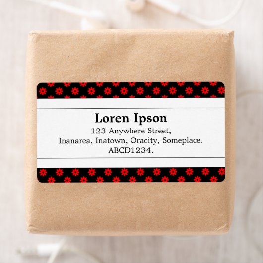 Middenband II - Rode Stippen Etiket (Insitu)