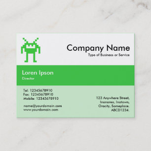 Middenband kleuren - Groene 34C63D - Nanobot Visitekaartje