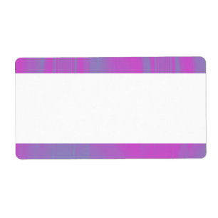 Middenband - Magenta Streaks Etiket