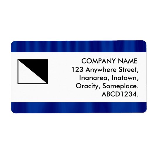 Middenband - Midnight Curtains Etiket (Voorkant)