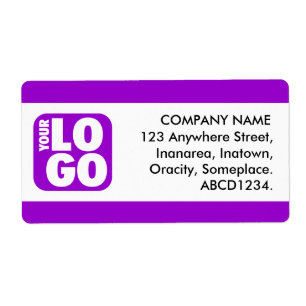 Middenband - Paars Etiket