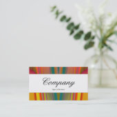 Middenband - script - Abstract Visitekaartje (Staand voorkant)