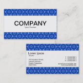 Middenband - Star Wheel - Shades of Blue Visitekaartje (Voorkant / Achterkant)