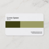 Middenband - twee tongen - schaduwen van olijven visitekaartje (Achterkant)