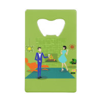 Middencentje Modern Couple Bottle Opener