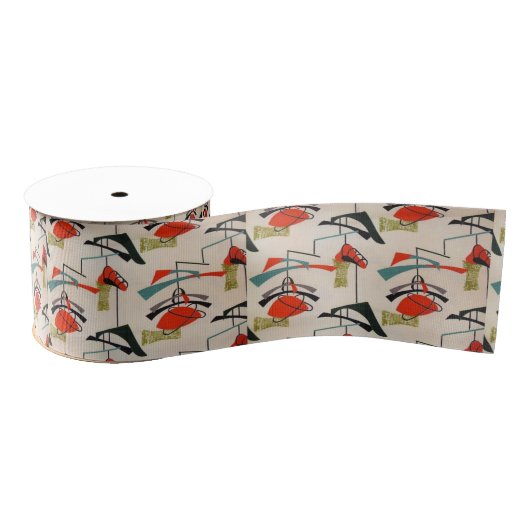 Middencentrifugeren modern atoomweefsel grosgrain lint (Spoel)