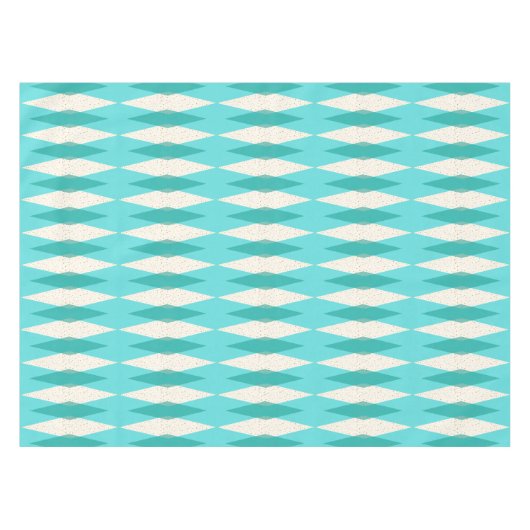 Middeneeuwse moderne Argyle Tablecloth Tafelkleed (Voorkant (Horizontaal))