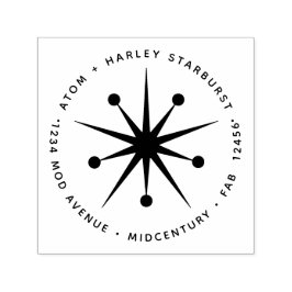 Middeneeuwse moderne, minimale atoomstartster zelfinktende stempel